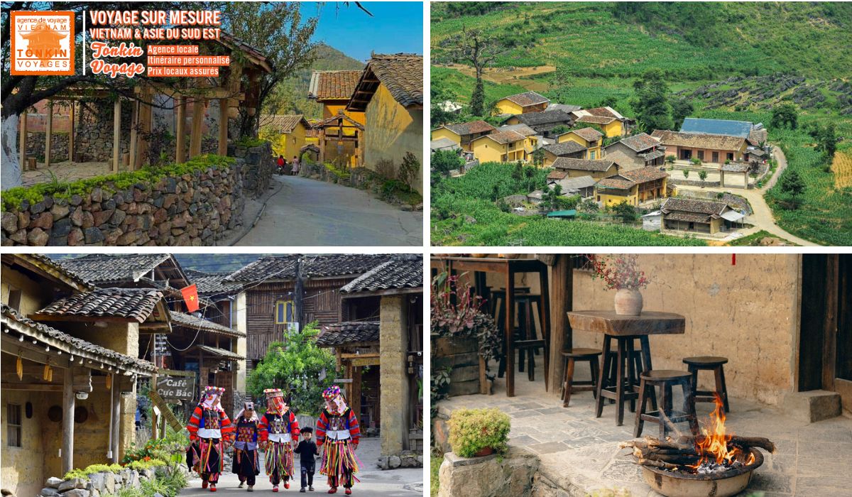 Les plus beaux villages au Vietnam Village Lolo Chai &agrave; H&agrave; Giang extr&ecirc;me nord du Vietnam